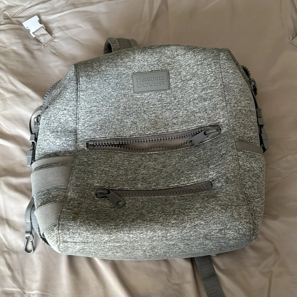 Dagne Dover Gray Baby Bag with Versatile Design - Picture 2 of 7